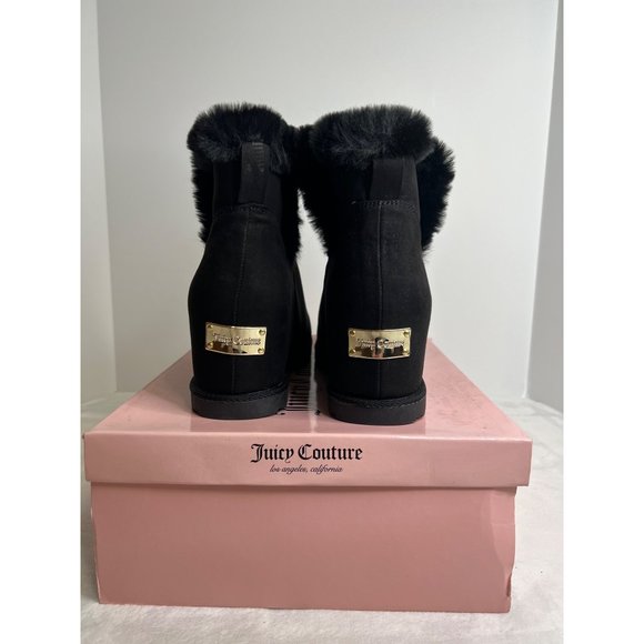 Juicy Couture Firecracker Women's Hidden Wedge Winter Boots Size 11 - Picture 5 of 8